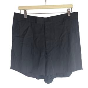 Polo Ralph Lauren Twill Dress‎ Shorts Viscose Black NWT Size 12